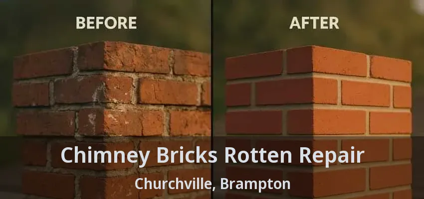 Chimney Bricks Rotten Repair Churchville, Brampton - ON Chimney Bricks Rotten Repair Churchville, Brampton - ON
