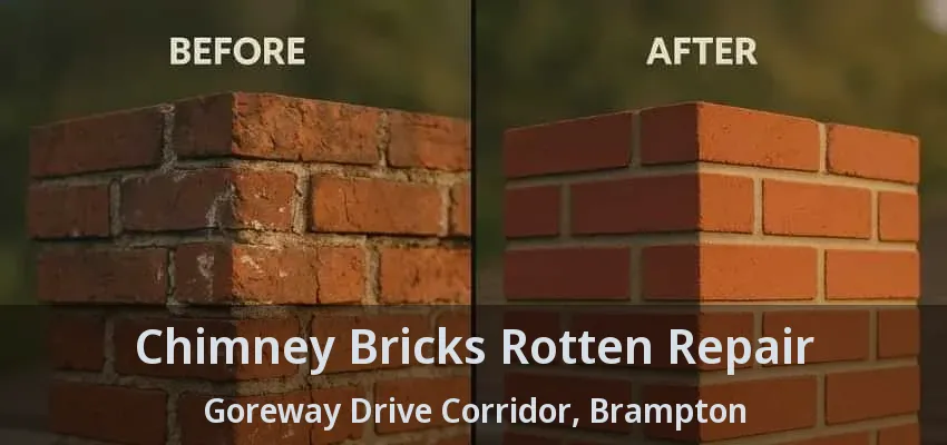 Chimney Bricks Rotten Repair Goreway Drive Corridor, Brampton - ON Chimney Bricks Rotten Repair Goreway Drive Corridor, Brampton - ON
