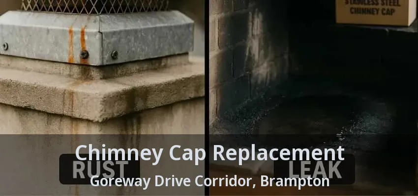 Chimney Cap Replacement Goreway Drive Corridor, Brampton - ON Chimney Cap Replacement Goreway Drive Corridor, Brampton - ON