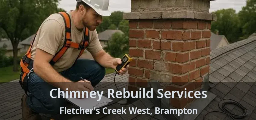 Chimney Rebuild Services Fletcher's Creek West, Brampton - ON