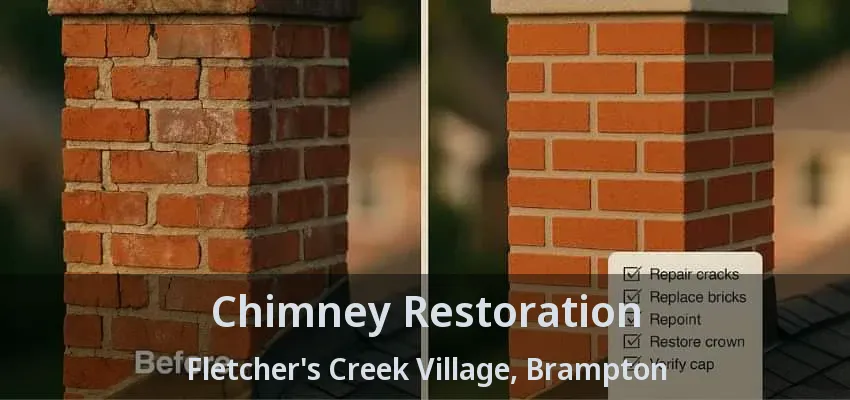 Chimney Restoration Fletcher's Creek Village, Brampton - ON Chimney Restoration Fletcher's Creek Village, Brampton - ON