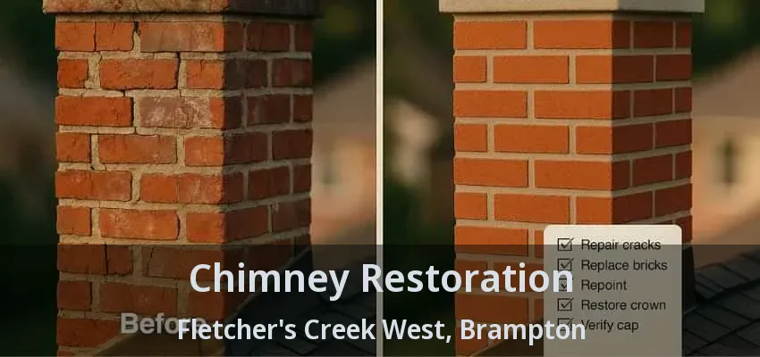 Chimney Restoration Fletcher's Creek West, Brampton - ON