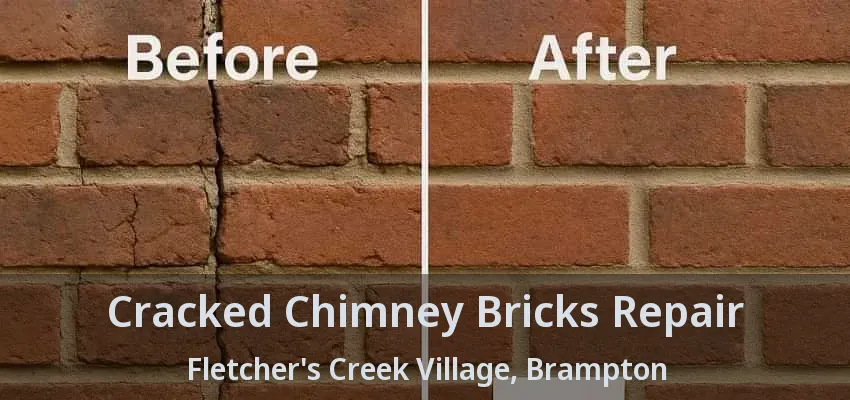 Cracked Chimney Bricks Repair Fletcher's Creek Village, Brampton - ON Cracked Chimney Bricks Repair Fletcher's Creek Village, Brampton - ON