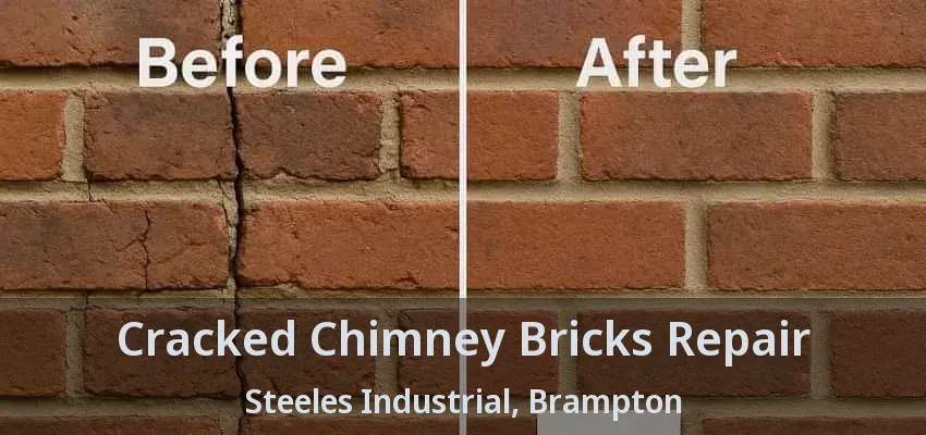Cracked Chimney Bricks Repair Steeles Industrial, Brampton - ON