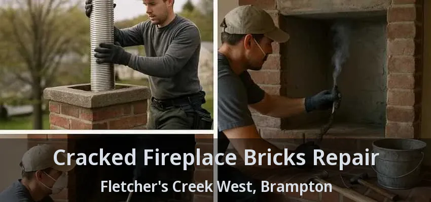 Cracked Fireplace Bricks Repair Fletcher's Creek West, Brampton - ON Cracked Fireplace Bricks Repair Fletcher's Creek West, Brampton - ON
