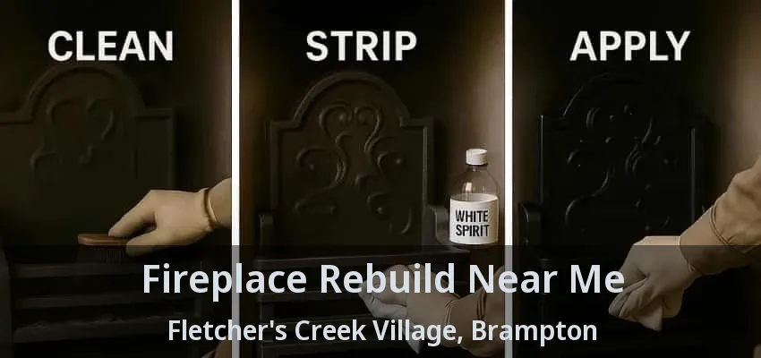 Fireplace Rebuild Near Me Fletcher's Creek Village, Brampton - ON