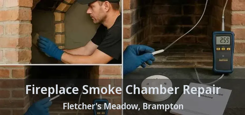 Fireplace Smoke Chamber Repair Fletcher's Meadow, Brampton - ON