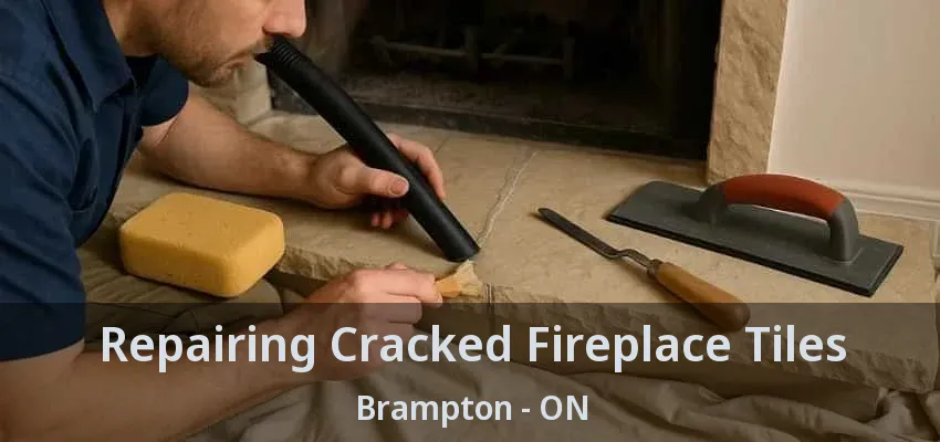 Repairing Cracked Fireplace Tiles Brampton - ON