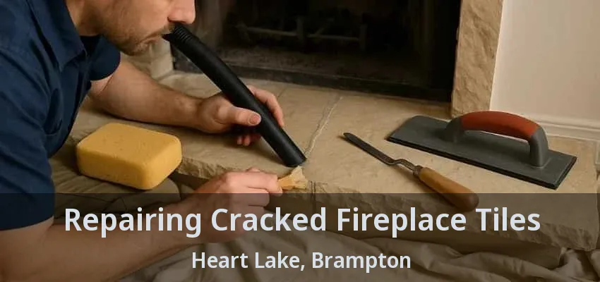 Repairing Cracked Fireplace Tiles Heart Lake, Brampton - ON